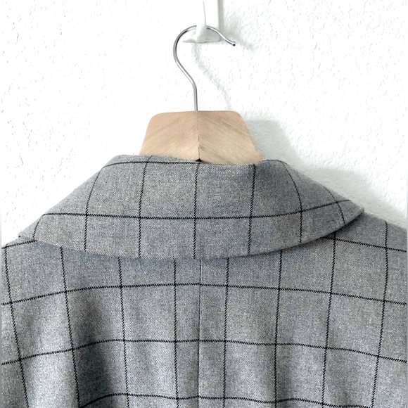 A NEW DAY Grey Checkered Plaid Blazer – Women's XXL - Picture 5 of 10